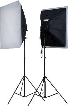 Falcon Eyes Continu Lichtset LH-ESB5050K2 2x40W | Studioverlichting | Fotografie Studio | 290502