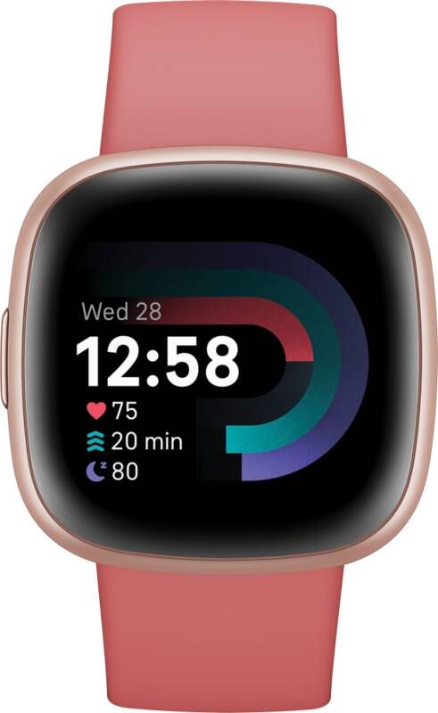 Fitbit Versa 4 Pink Sand Copper Rose | Smartwatches | Telefonie&Tablet Wearables | 0810038858739