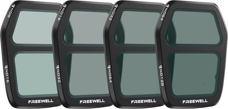 Freewell DJI Air 3S Filters Split ND 4 Pack