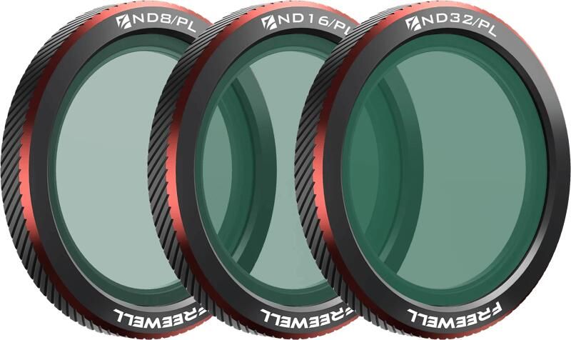 Freewell DJI Neo 2 Magnetic ND PL Filters Bright Day 3 Pack