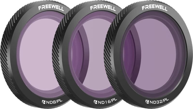Freewell DJI Neo Magnetic Hybrid Filters Bright Day 3 Pack