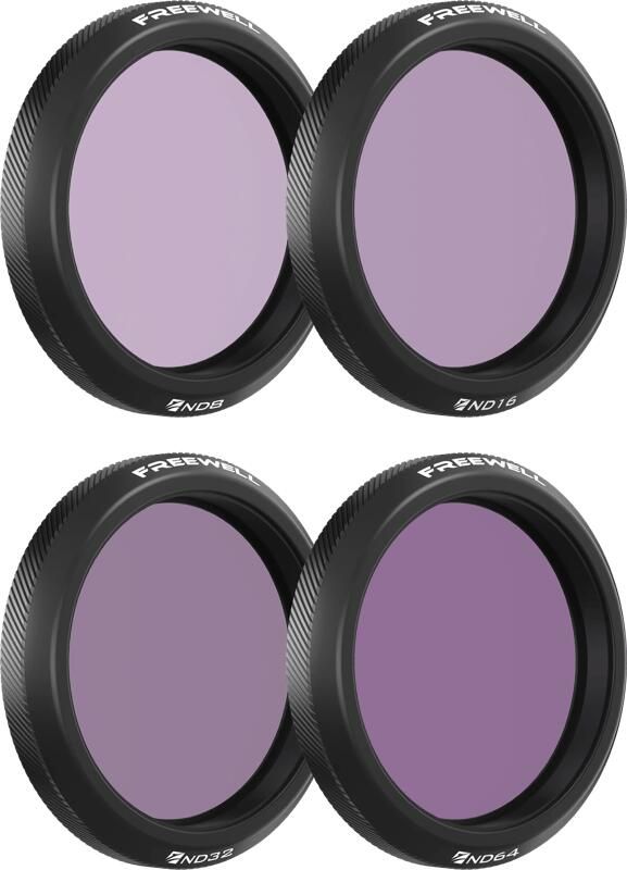 Freewell DJI Osmo Action 5 Pro Filters Standard Day 4 Pack