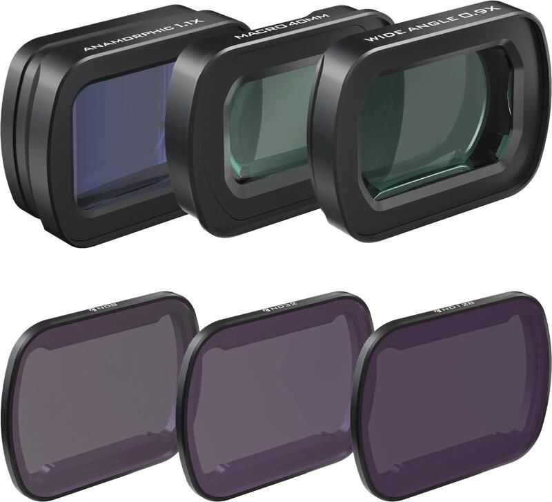 Freewell DJI Osmo Pocket 3 Lens & ND Filters Kit