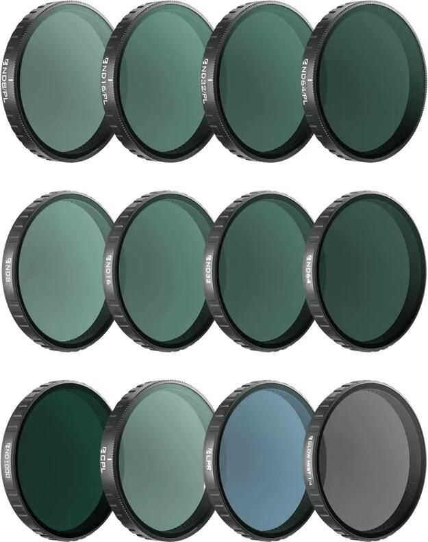 Freewell DJI Osmo Action 6 Filters Mega Kit 12 Pack