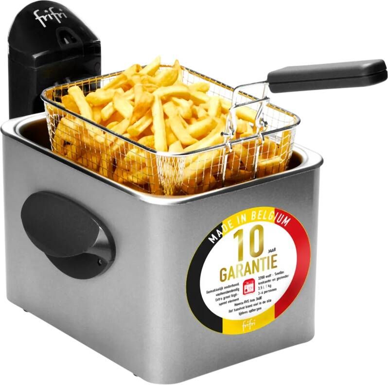 FriFri 3532RVS Frituurpan 3 5L 3200W RVS