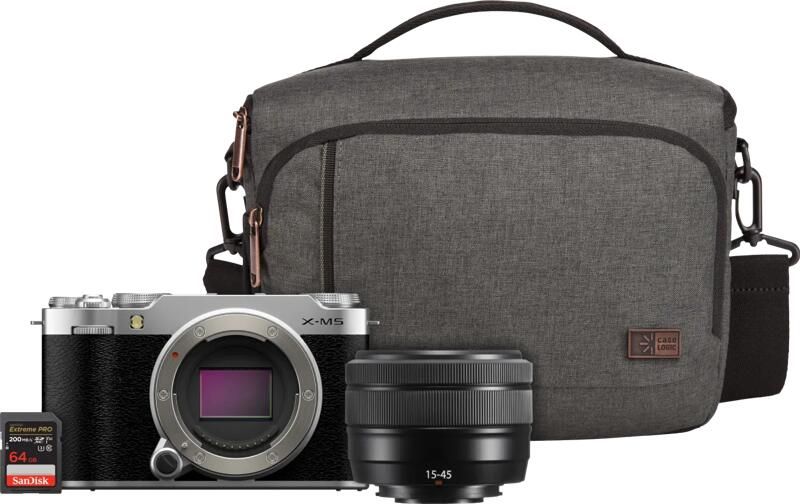 Fujifilm X-M5 Zilver Travel Kit