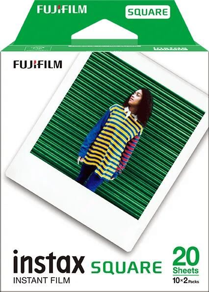 Fuji film Instax Square Film (2x10) | Instant Fotopapier | 4547410370003