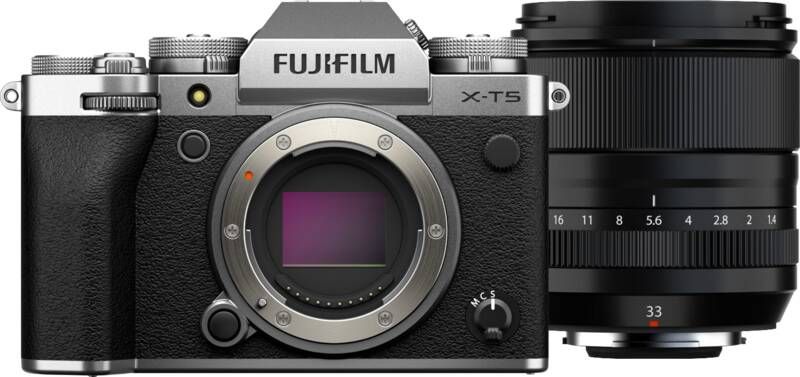 Fujifilm X-T5 Zilver + XF 33mm f 1.4 R LM WR