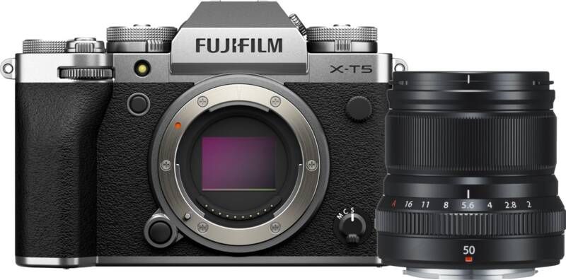 Fujifilm X-T5 Zilver + XF 50mm f 2.0 R WR