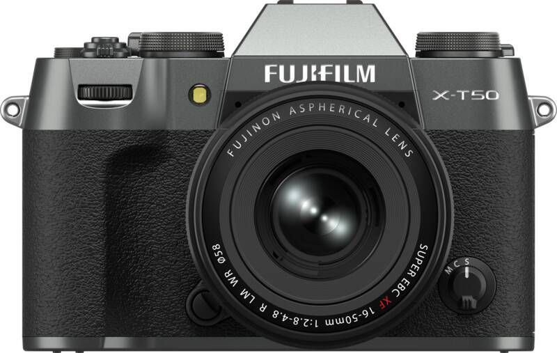 Fuji film X-T50 + XF 16-50mm Charcoal Silver | Systeemcamera's | 4547410533774