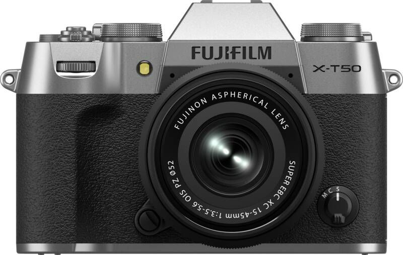 Fuji film X-T50 + XC 15-45mm Zilver | Systeemcamera's | 4547410533842