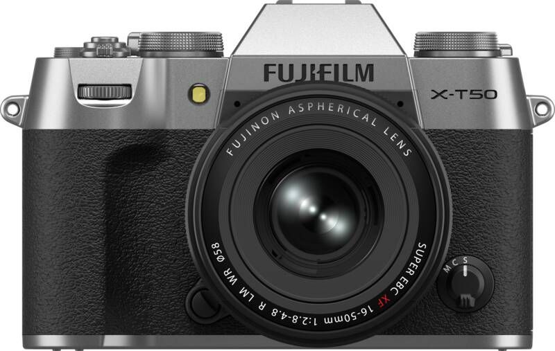 Fuji film X-T50 + XF 16-50mm Zilver | Systeemcamera's | 4547410533743