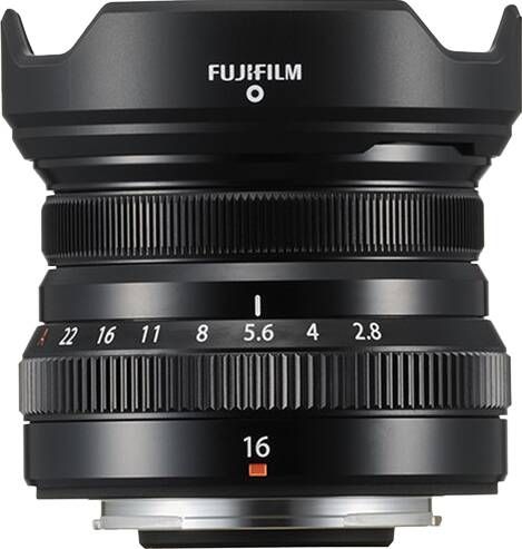 Fuji film XF 16mm f 2.8 R WR Zwart | Top 10 Objectieven lenzen | Fotografie Objectieven | 4547410397307