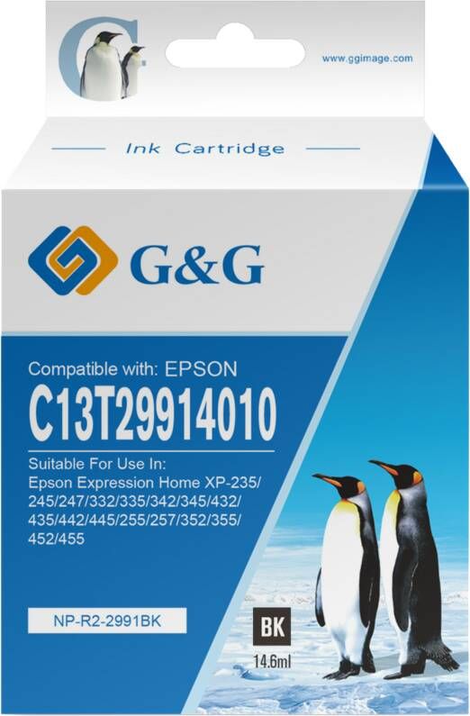 G&G Epson 29XL Zwart