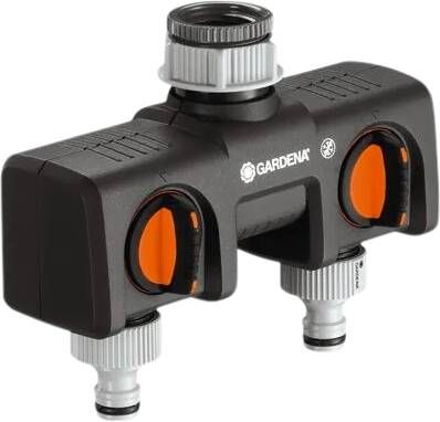 Gardena Waterverdeler 2-weg Aansluitstuk G 3 4'' G 1''