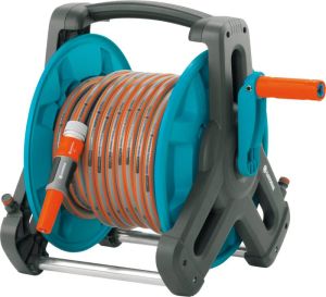 GARDENA Classic Wandslanghouder 50 Complete Set Slanghouder 20 Meter Slang Maximale capaciteit 50 Meter