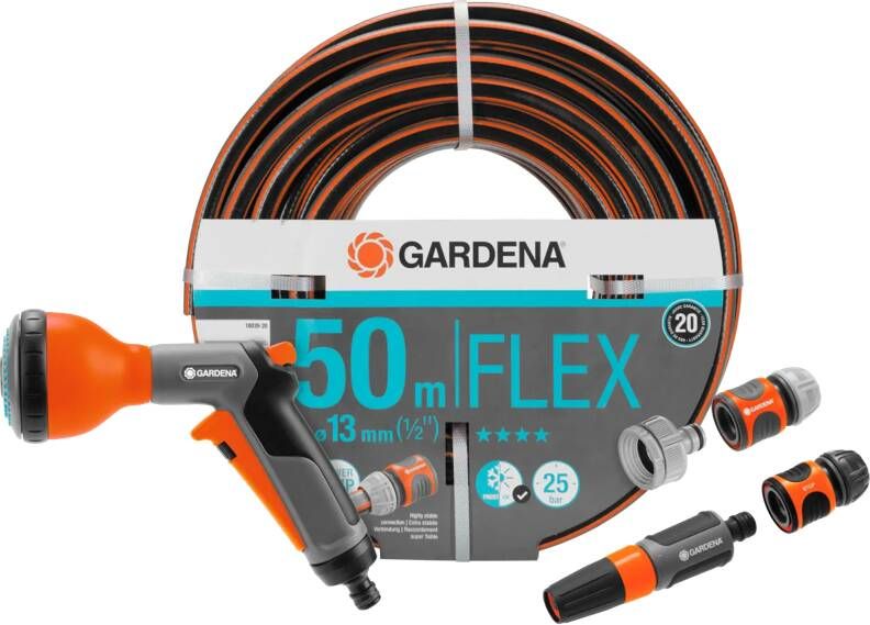 Gardena Comfort FLEX 50m Classic Broespakket