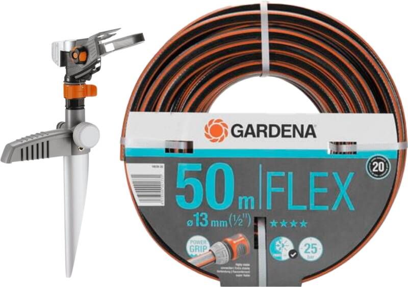 Gardena Comfort FLEX Tuinslang 1 2 + Premium sproeier