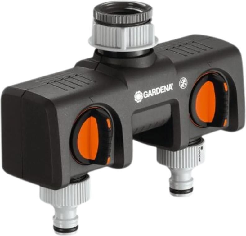Gardena Waterverdeler 2-weg Aansluitstuk G 3 4'' G 1''