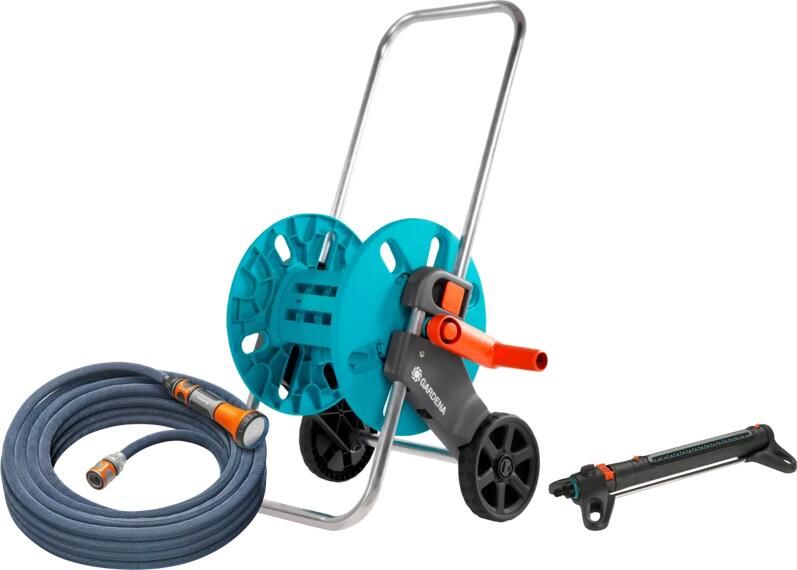 Gardena Liano Xtreme 15m AquaRoll S Medium Sproeierpakket