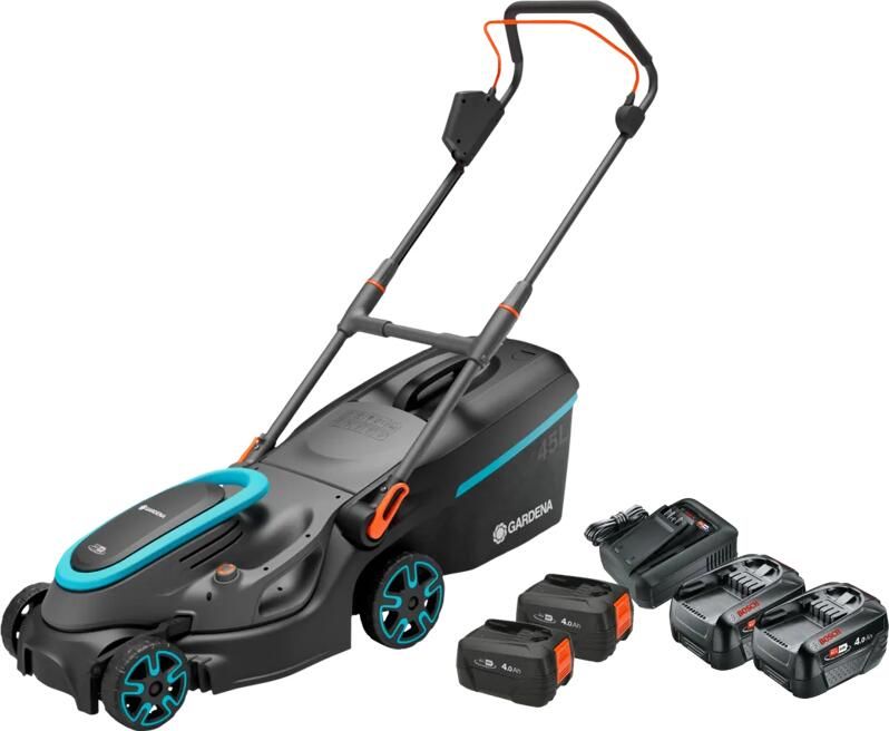 Gardena PowerMax 37 36V P4A 4 0 Ah Accu (4x) Starterspakket