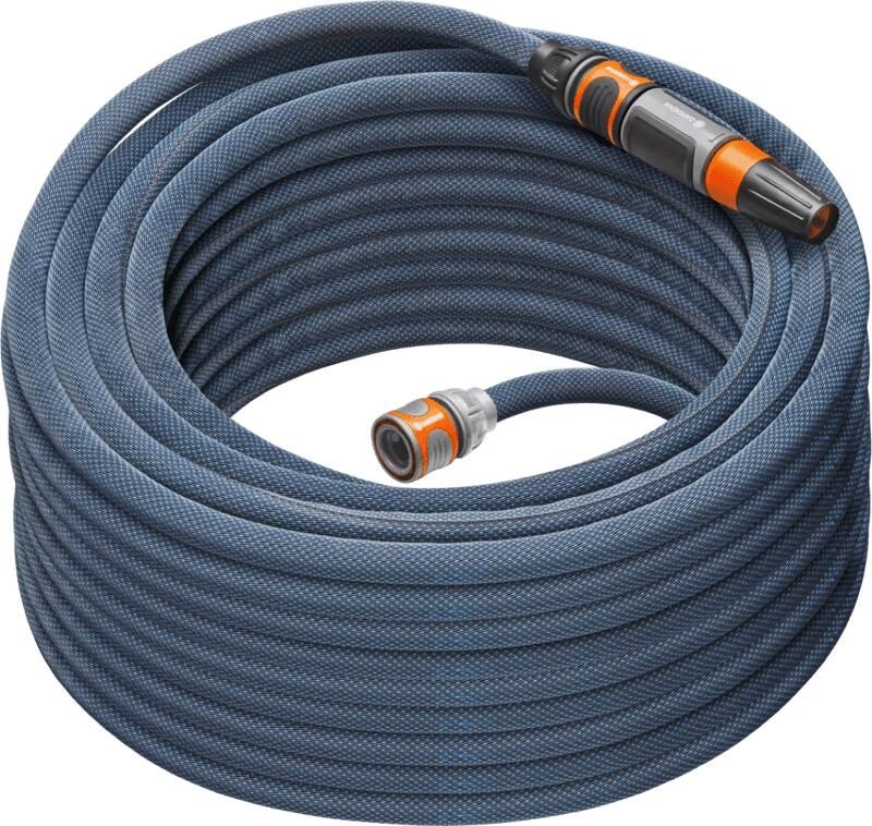 GARDENA Liano™ Xtreme Textielslangset 30 m Zwart 1 2 inch 1 stuk(s) 18477-20