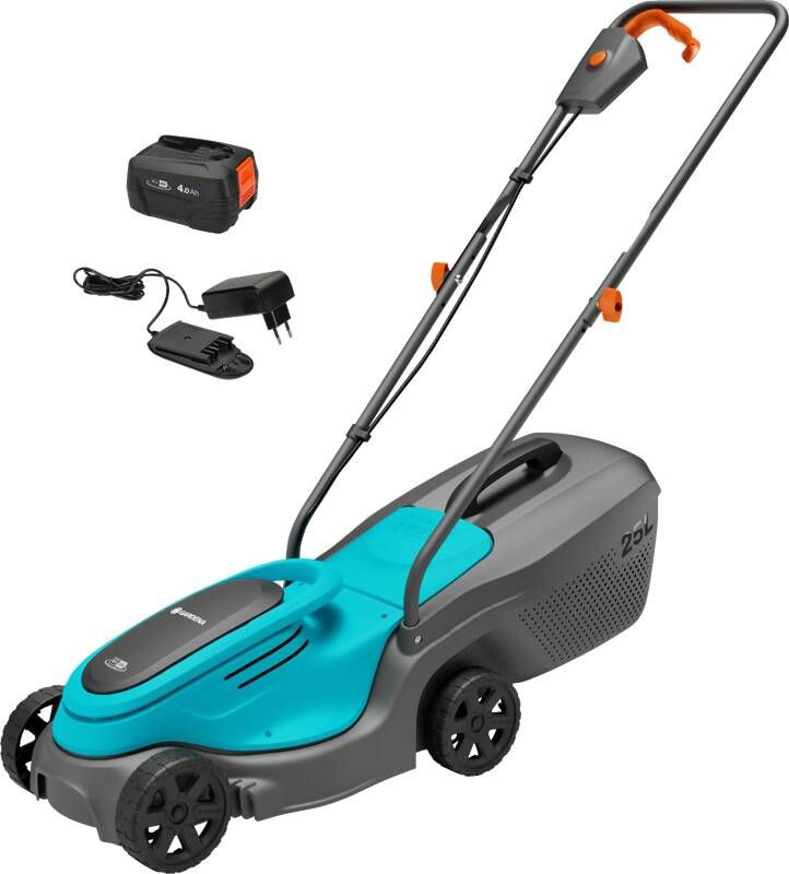 GARDENA PowerMax 30 18V P4A Read Grasmaaier Accu Incl. oplader 18 V Snijbreedte max. 300 mm