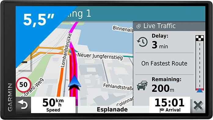 Garmin Drive 55 EU MT-S | Autonavigatie | Navigatie GPS&Positie | 0753759306120