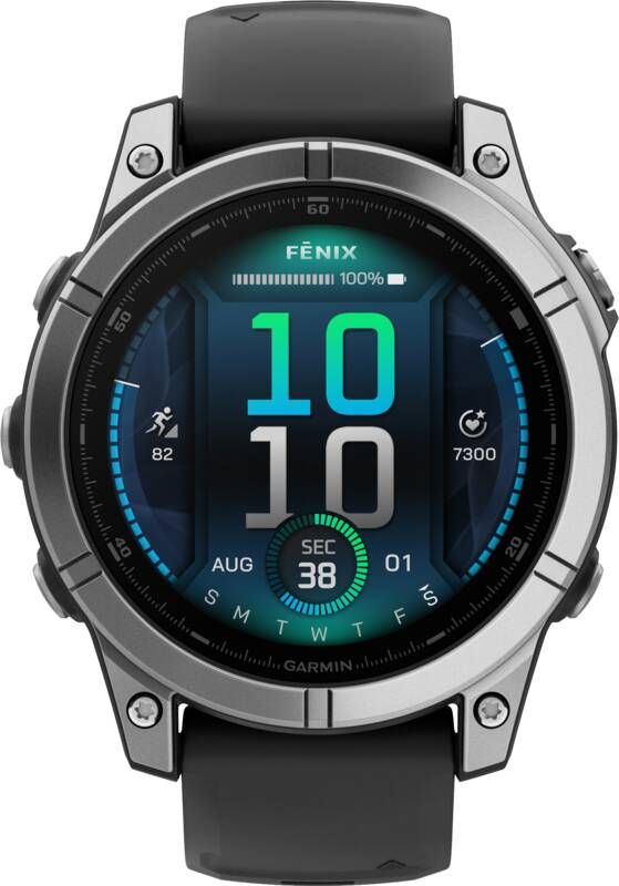 Garmin Fenix E 47mm Stainless Steel | Smartphones tablets en meer | 0753759341336