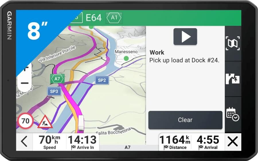 Garmin Dezl LGV820 | Navigatiesystemen | 0753759335427