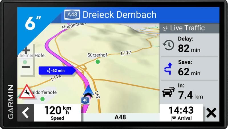 Garmin DriveSmart 66 MT-S | Autonavigatie | Navigatie GPS&Positie | 0753759281168