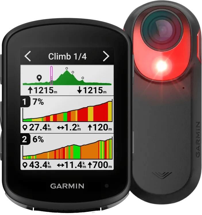 Garmin Edge 540 + Varia RCT715 Radar Achterlicht met Camera