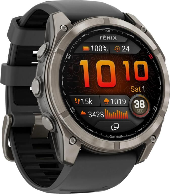 Garmin Fenix 8 Pro Grijs LTE 51 mm