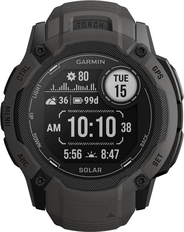 Garmin Instinct 2X Solar Grafiet | Smartphones tablets en meer | 0753759319328
