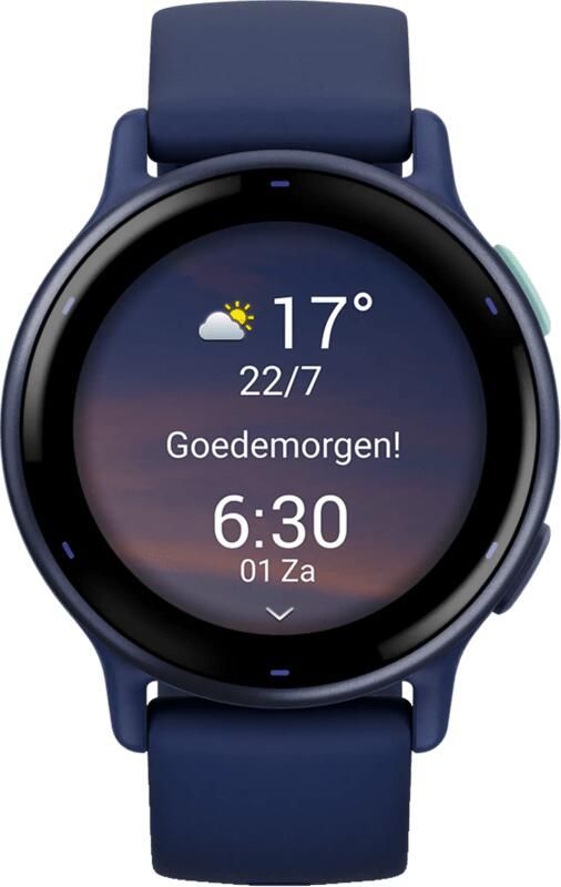 Garmin VivoActive 5 Metallic Navy | Smartwatches met gps | Telefonie&Tablet Smartwatches | 0753759324926