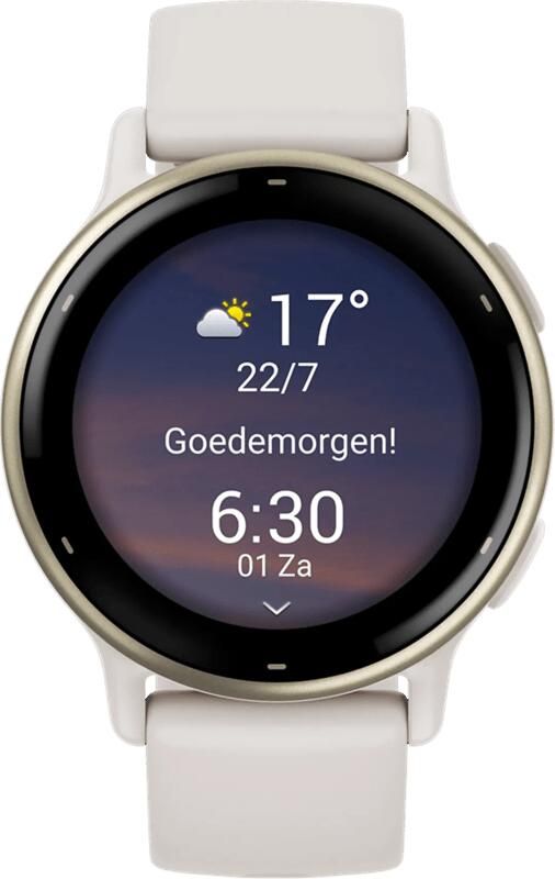 Garmin VivoActive 5 Cream Gold | Smartwatches met gps | Telefonie&Tablet Smartwatches | 0753759324919