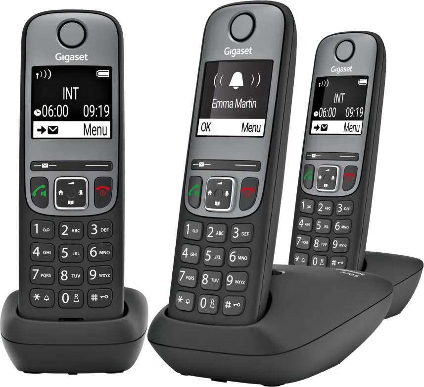 Gigaset A705 Trio Zwart | Smartphones tablets en meer | 4250366867496