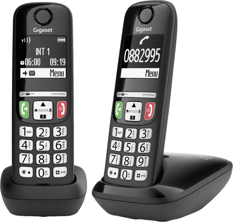 Gigaset A735 Duo Zwart | Smartphones tablets en meer | 4250366867243