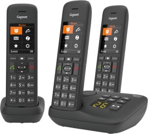 Gigaset A970A trio draadloze huis telefoon met antwoordapparaat