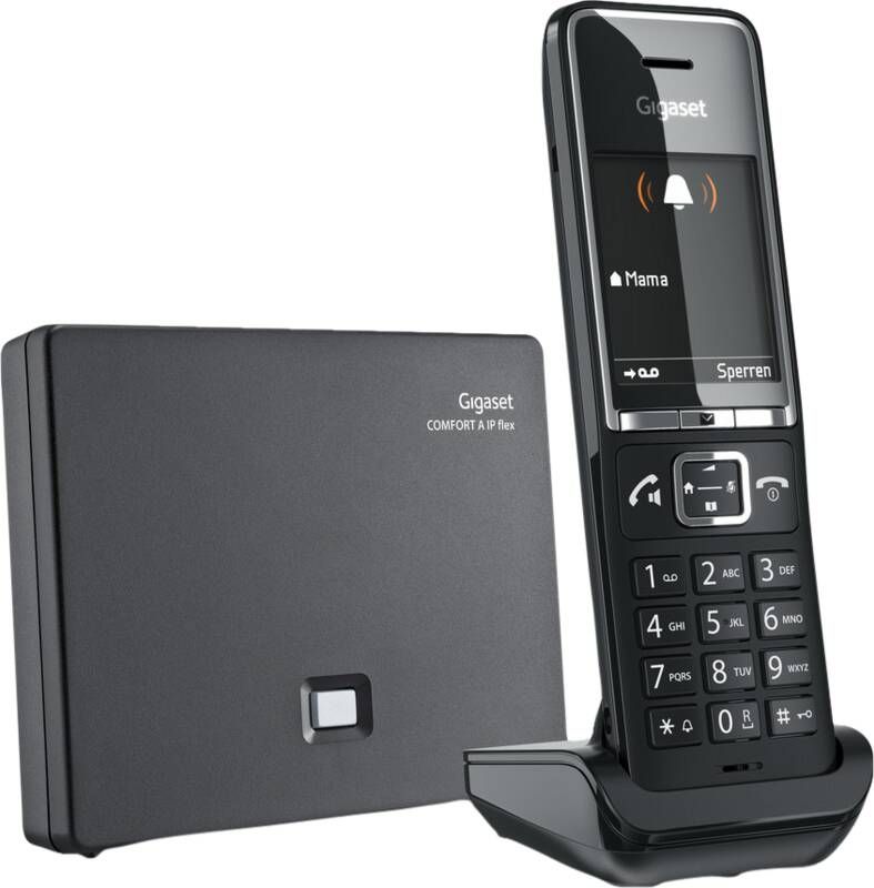 Gigaset Comfort 550A IP Black | IP Telefoons | Telefonie&Tablet Bel&SMS | 4250366866215