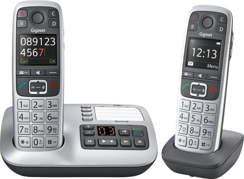 Gigaset E560 answering machine 2 piece | Smartphones tablets en meer | 4250366850269