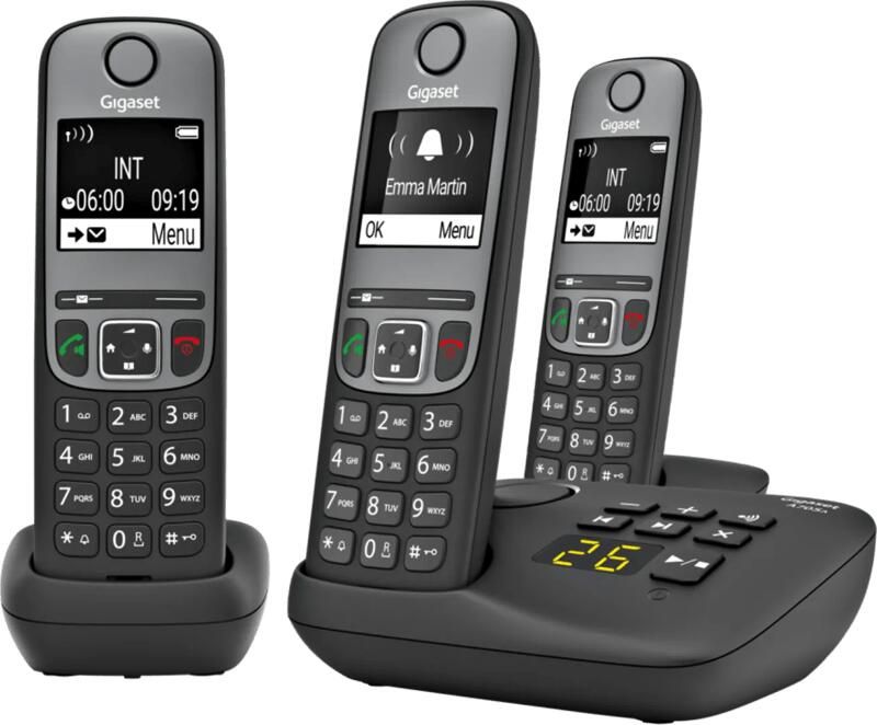 Gigaset A705A trio draadloze huis telefoon met antwoordapparaat