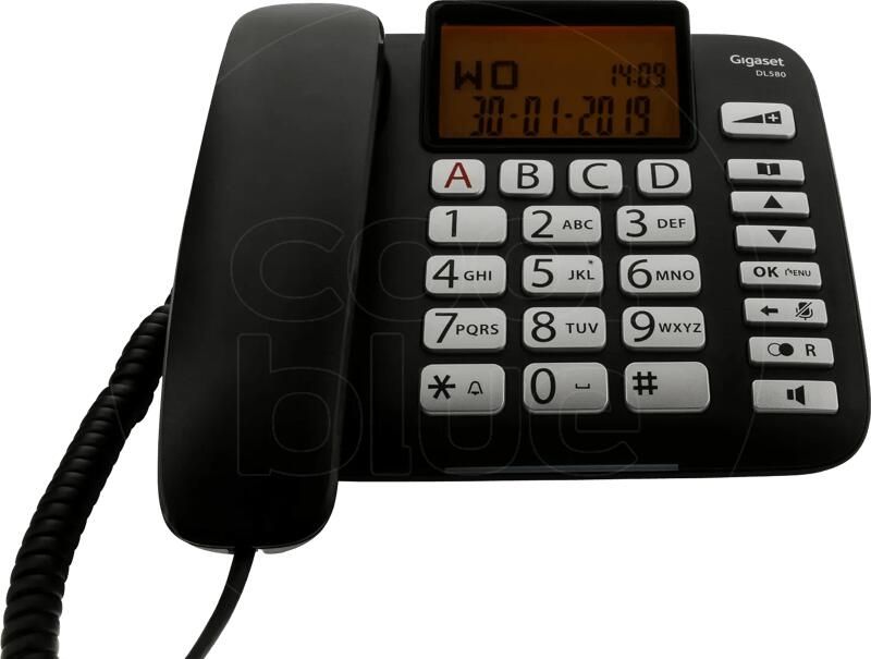 Gigaset DL580 zwart 1 stuk | Smartphones tablets en meer | 4250366855431