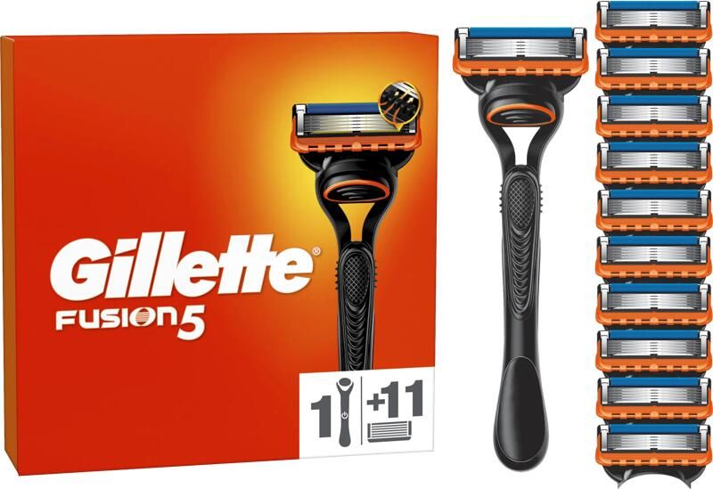 Gillette Fusion5 + 11 Navulmesjes