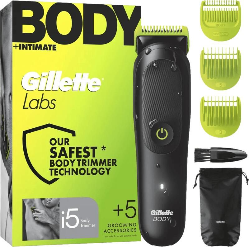 Gillette Labs i5 Body + Intimate body trimmer