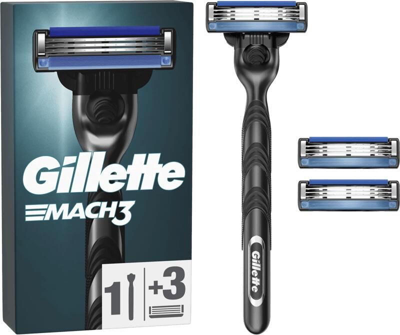 Gillette Mach3 + 3 Navulmesjes