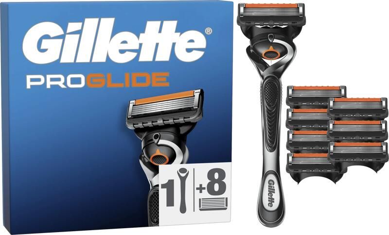 Gillette Proglide + 8 Navulmesjes
