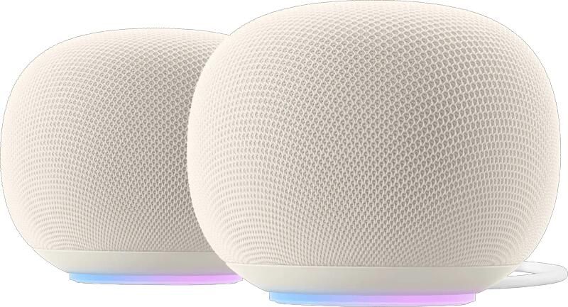 Google Home Speaker Crème Duo Pack