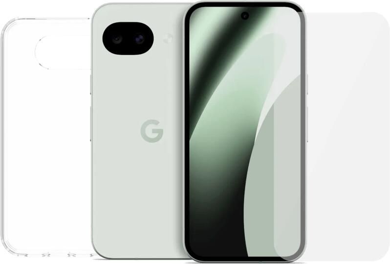 Google Pixel 10a 128GB Lichtgroen 5G + Basis Accessoirepakket