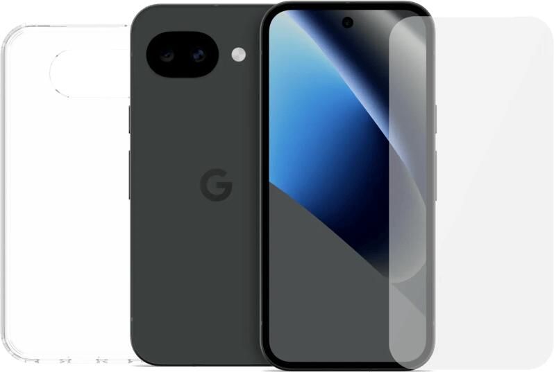 Google Pixel 10a 128GB Zwart 5G + Basis Accessoirepakket